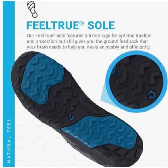 Xero Shoes Mesa Trail Size 8.5 Women’s Dark Gray Sapphire MTW-DGS EUC Box - Picture 14 of 15